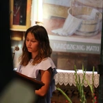 Popowo Kościelne. Poświęcenie cegły z Dzrwi Świętych bazyliki św. Piotra w Watykanie