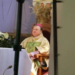 Popowo Kościelne. Poświęcenie cegły z Dzrwi Świętych bazyliki św. Piotra w Watykanie