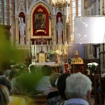 Popowo Kościelne. Poświęcenie cegły z Dzrwi Świętych bazyliki św. Piotra w Watykanie