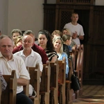 Popowo Kościelne. Poświęcenie cegły z Dzrwi Świętych bazyliki św. Piotra w Watykanie