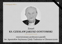 Do domu Ojca odszedł ks. Czesław Jakusz-Gostomski