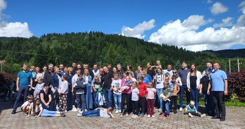 Wakacyjny wyjazd wspólnoty Duszpasterstwo Rodzin z Olesna