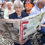 Przy Pomniku Ofiar Rzezi Woli