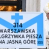 Podczas Mszy na rozpoczęcie pielgrzymki
