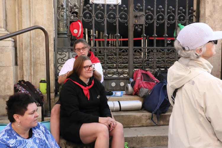 Wyjście 45. Pieszej Pielgrzymki Krakowskiej