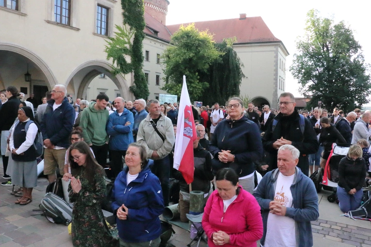 Wyjście 45. Pieszej Pielgrzymki Krakowskiej