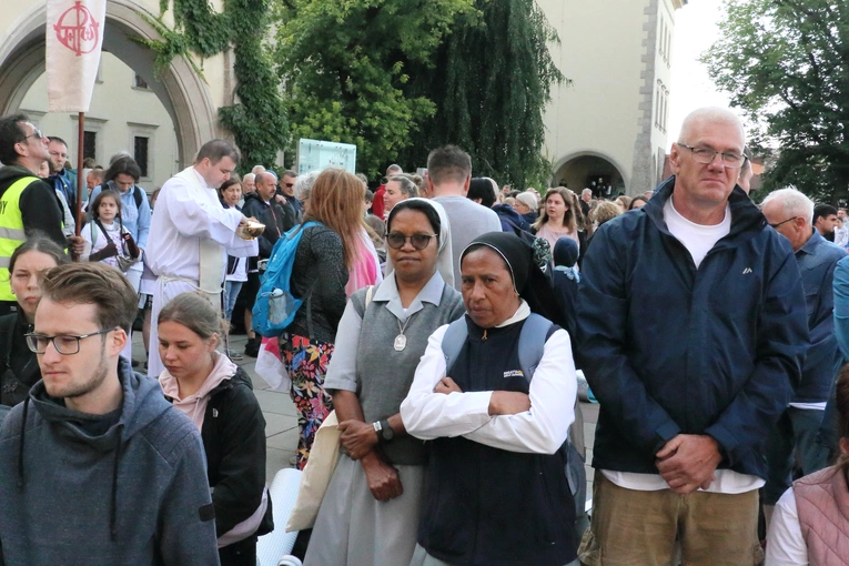 Wyjście 45. Pieszej Pielgrzymki Krakowskiej