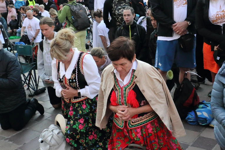 Wyjście 45. Pieszej Pielgrzymki Krakowskiej