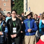 Wyjście 45. Pieszej Pielgrzymki Krakowskiej