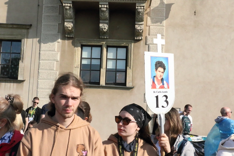 Wyjście 45. Pieszej Pielgrzymki Krakowskiej