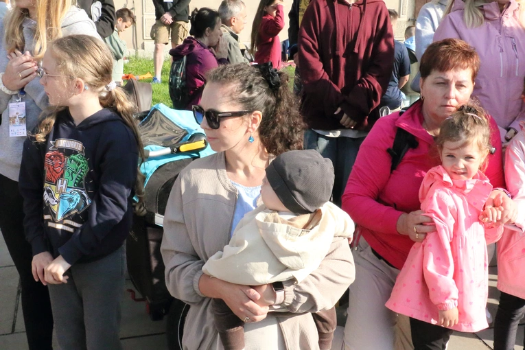 Wyjście 45. Pieszej Pielgrzymki Krakowskiej