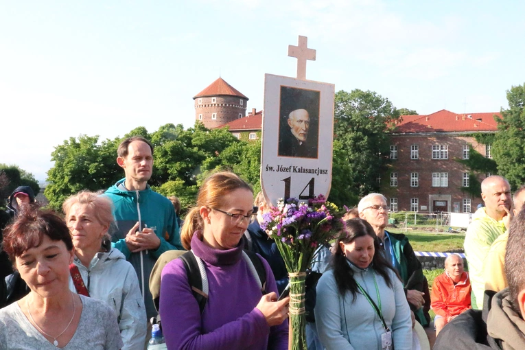Wyjście 45. Pieszej Pielgrzymki Krakowskiej