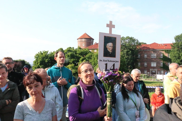 Wyjście 45. Pieszej Pielgrzymki Krakowskiej