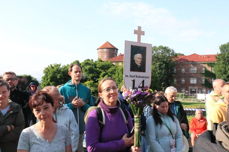 Wyjście 45. Pieszej Pielgrzymki Krakowskiej