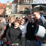 Wyjście 45. Pieszej Pielgrzymki Krakowskiej