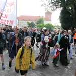 Wyjście 45. Pieszej Pielgrzymki Krakowskiej