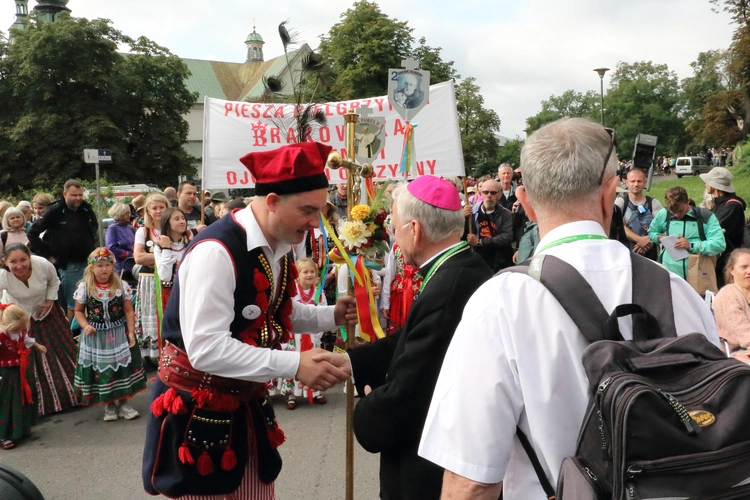 Wyjście 45. Pieszej Pielgrzymki Krakowskiej