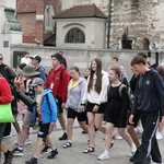 Wyjście 45. Pieszej Pielgrzymki Krakowskiej