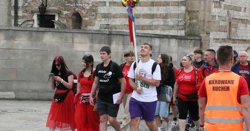 Wyjście 45. Pieszej Pielgrzymki Krakowskiej