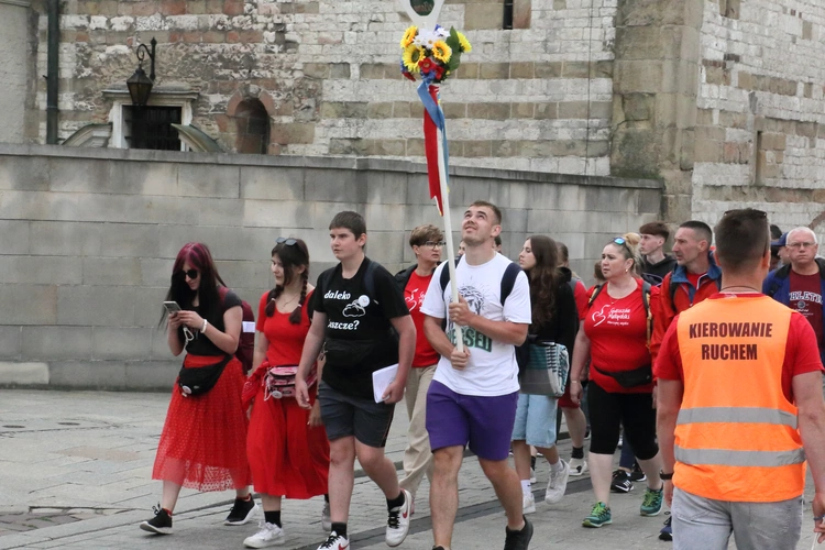 Wyjście 45. Pieszej Pielgrzymki Krakowskiej