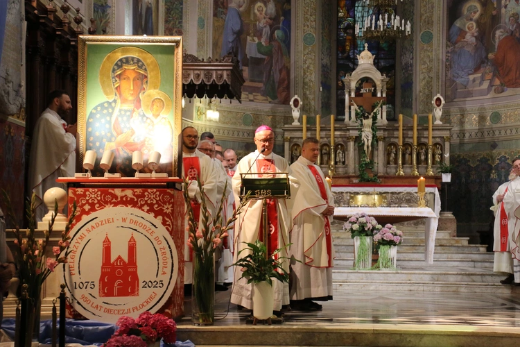 Płock. Rozpoczęcie pielgrzymki
