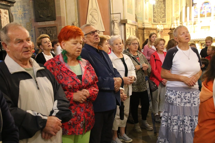 Płock. Rozpoczęcie pielgrzymki