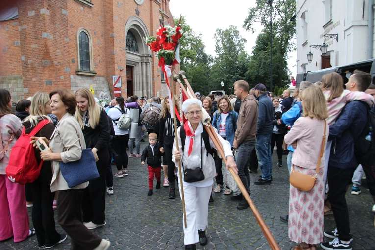 Płock. Rozpoczęcie pielgrzymki
