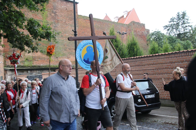 Płock. Rozpoczęcie pielgrzymki