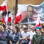 Tłumy na ulicach Starego Miasta witały nowego prezydenta