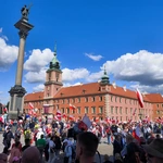 Tłumy na ulicach Starego Miasta witały nowego prezydenta