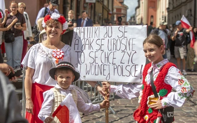 Tłumy na ulicach Starego Miasta witały nowego prezydenta