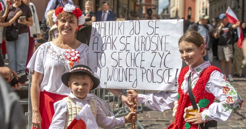 Tłumy na ulicach Starego Miasta witały nowego prezydenta