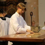 Szczawin Kościelny. Konsekracja ołtarza