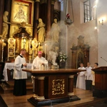 Szczawin Kościelny. Konsekracja ołtarza