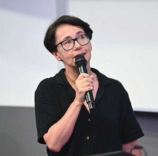 Joanna Filipczyk, dyrektor Galerii Sztuki Współczesnej w Opolu.
