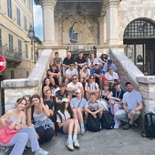 Jednym z punktów pielgrzymki młodych z Niska i Gorzyc był Asyż. 