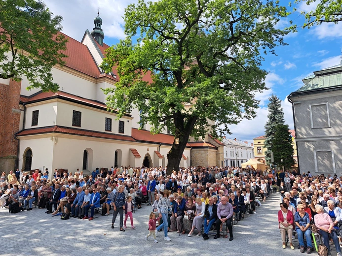 Na górze Przemienienia w Nowym Sączu