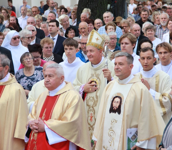 Na górze Przemienienia w Nowym Sączu