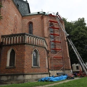 Remont organów i dachu w sandomierskiej katedrze