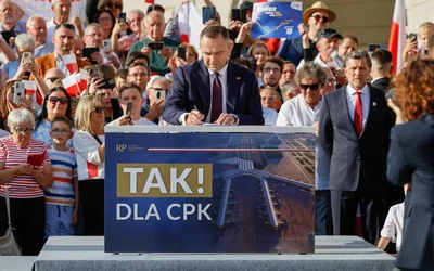 Prezydent podpisał inicjatywę ustawodawczą dotyczącą projektu ustawy o CPK