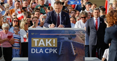 Prezydent podpisał inicjatywę ustawodawczą dotyczącą projektu ustawy o CPK