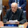 Abp Gabriele Caccia, stały obserwator Watykanu przy ONZ