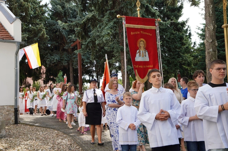 Gniechowice. Odpust ku czci św. Filomeny