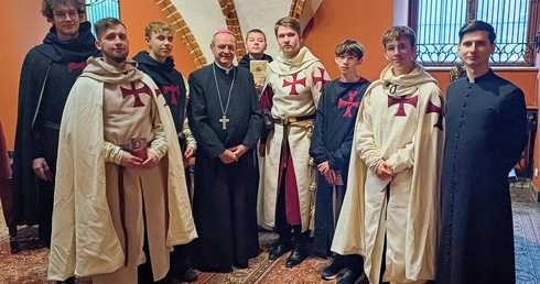 Młodzi Rycerze Chrystusa u metropolity gdańskiego