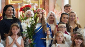 Ze św. Filomeną w Gniechowicach, Grecji i Rzymie