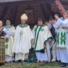 Turbacz. Msza św. Ludzi Gór pod przewodnictwem kard. Rysia