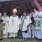 Turbacz. Msza św. Ludzi Gór pod przewodnictwem kard. Rysia