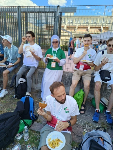 Rzym oczami młodych pielgrzymów