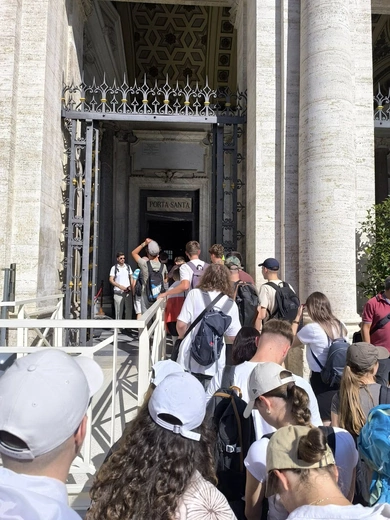 Rzym oczami młodych pielgrzymów