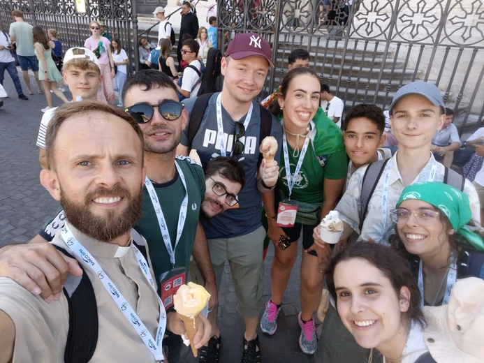 Rzym oczami młodych pielgrzymów